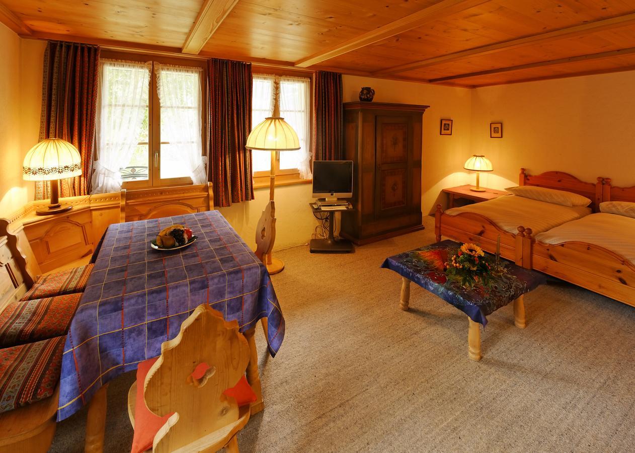 Chalet Unter Dem Stein Grindelwald Bagian luar foto